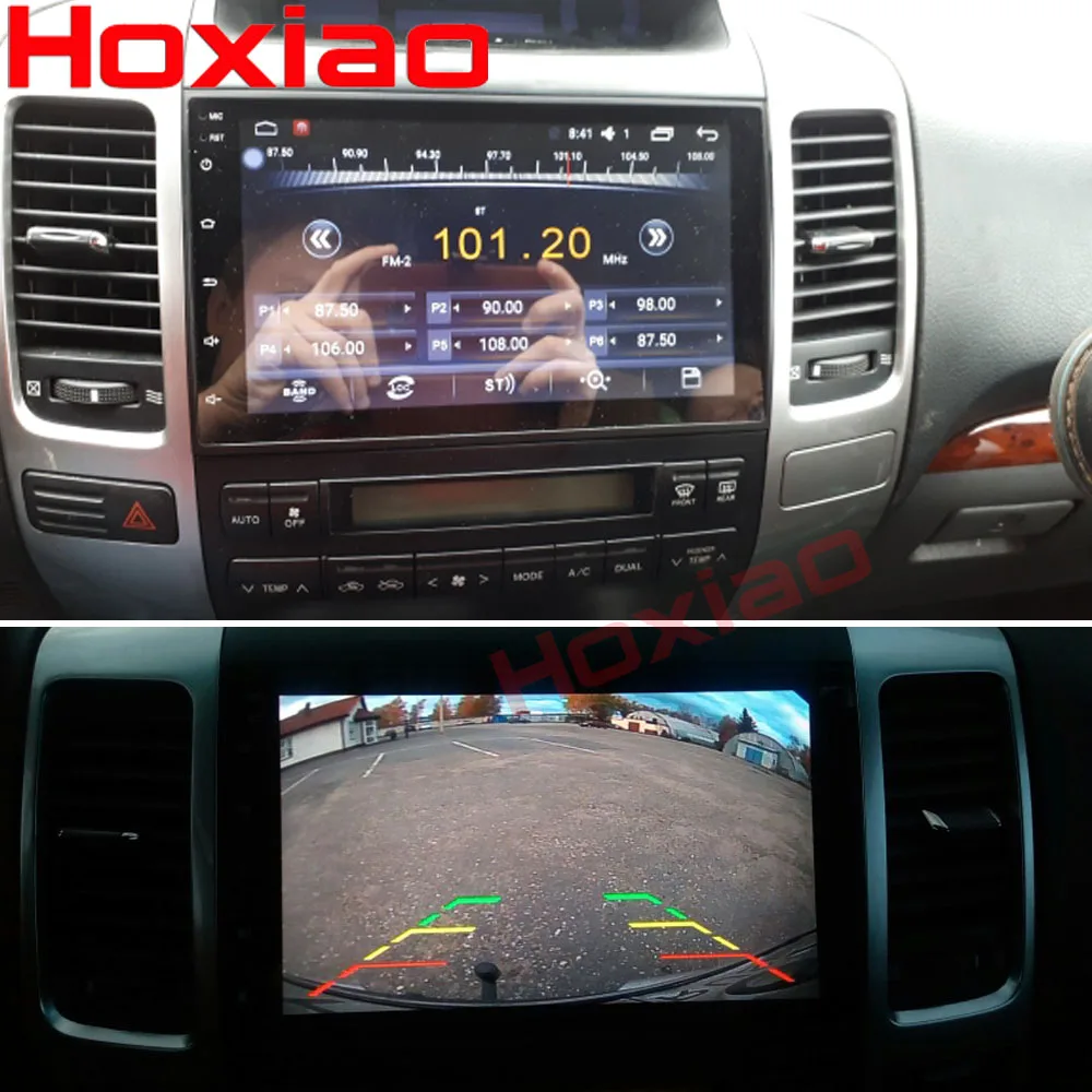 Perfect Hoxiao Android 6 for Toyota Prado 120 Land Cruiser 2004-2009 GPS HD multimedia player map navigation WIFI 9 inch 2DIN car radio 36
