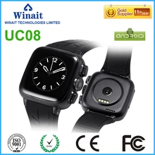 3G android phone watch with heart rate/touch display/camera/pedometer smart watch free shipping