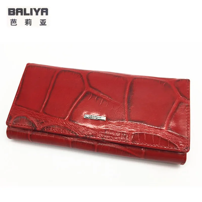 

Oil wax Women Wallets Genuine Leather Wallet Female Long Hasp Fashion Womens Wallets and Purses with card holder