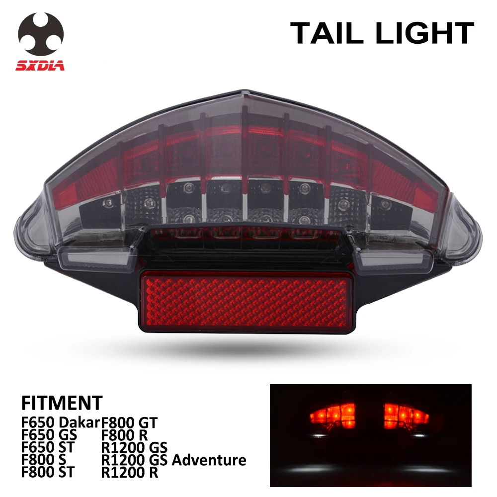  Motorcycle Accessories LED Tail light Turn Signal Rear Brake Lamp For BMW F650 Dakar GS ST F800 S G - 33041232755