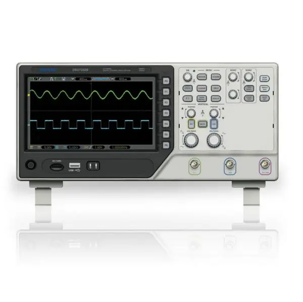 Hantek DSO7202B цифровой осциллограф 2Gsa/s Реальная частота дискретизации 2 канала 200 МГц