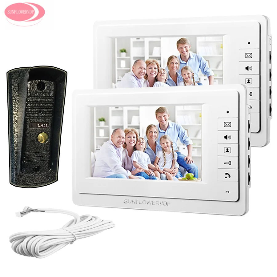 Video Door Phone Doorbell + Night Vision Metal