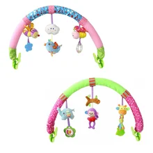 Colorful Baby kids Toy Multifunctional Babyplay Bed Car Seat Crib Stroller Bell Ring Mobiles Toy 50% off
