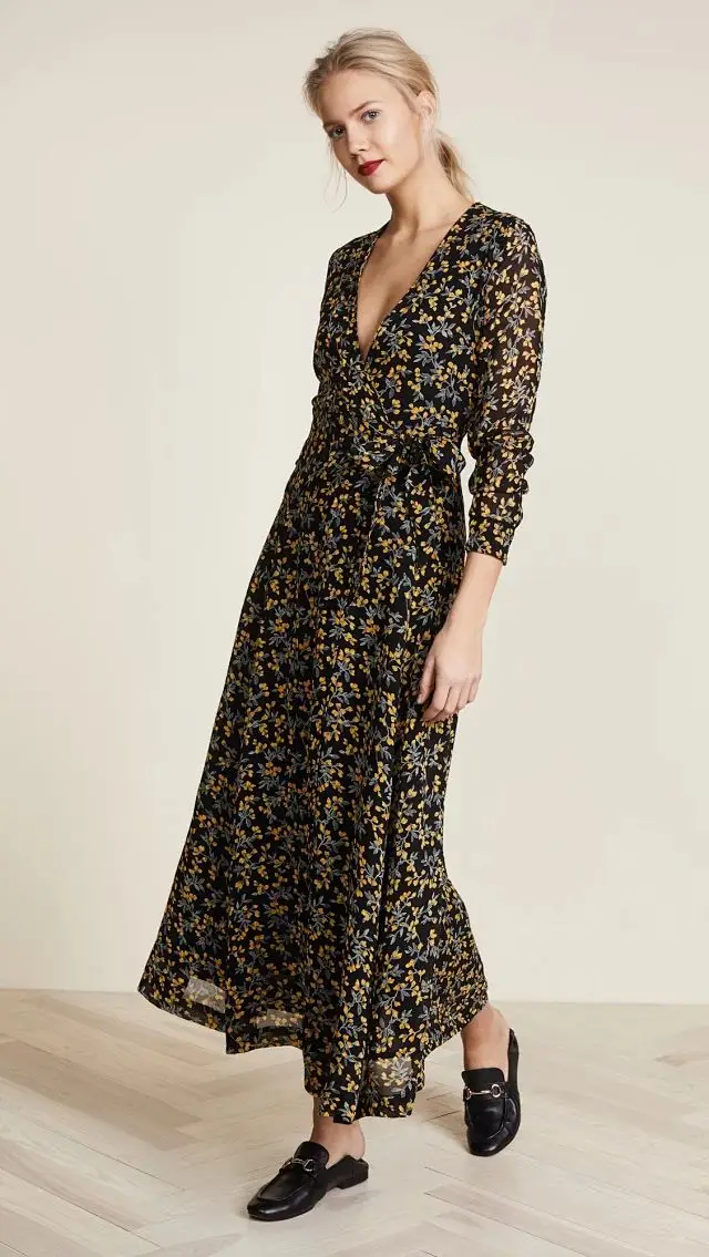 

Women Dress 2019 New Flower Holiday Style Slim Belt Dress