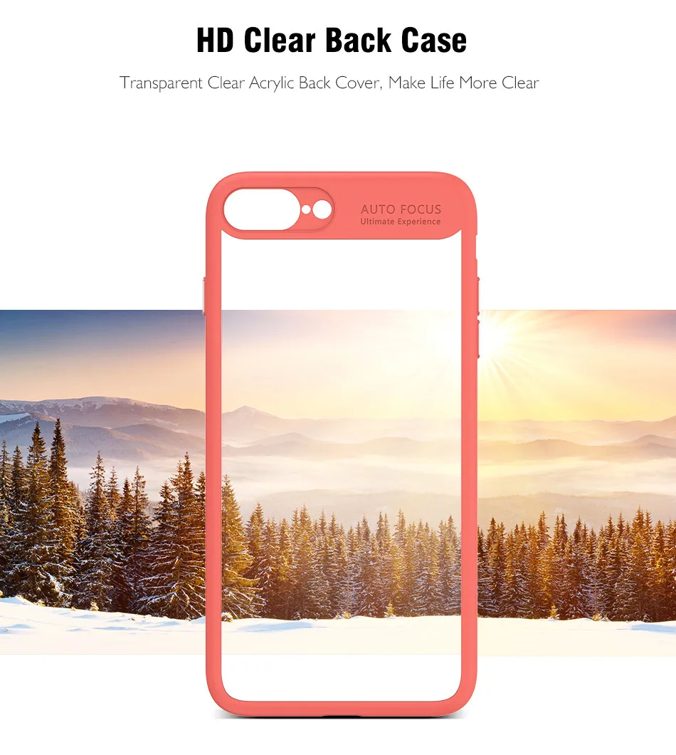 KISSCASE Phone Cases For iPhone 6 6s Plus 7 7 Plus Ultra Thin Soft TPU + Hard PC Back Cover Case For iPhone 7 7 Plus 6 6s Coque (15)