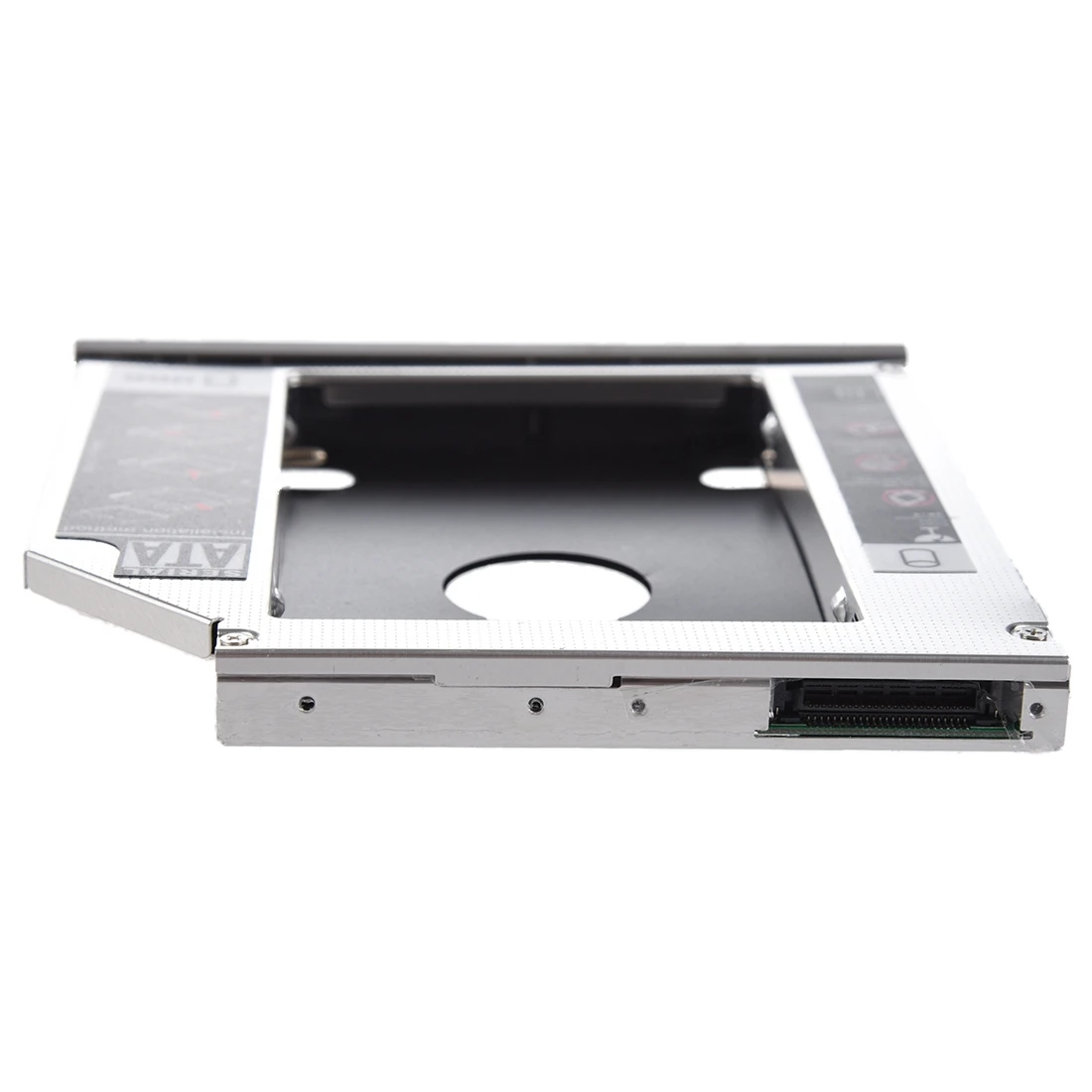 SATA 2-й жесткий диск HDD Bay Caddy адаптер для Dell Latitude D600 D610 D620 D630 серебристый