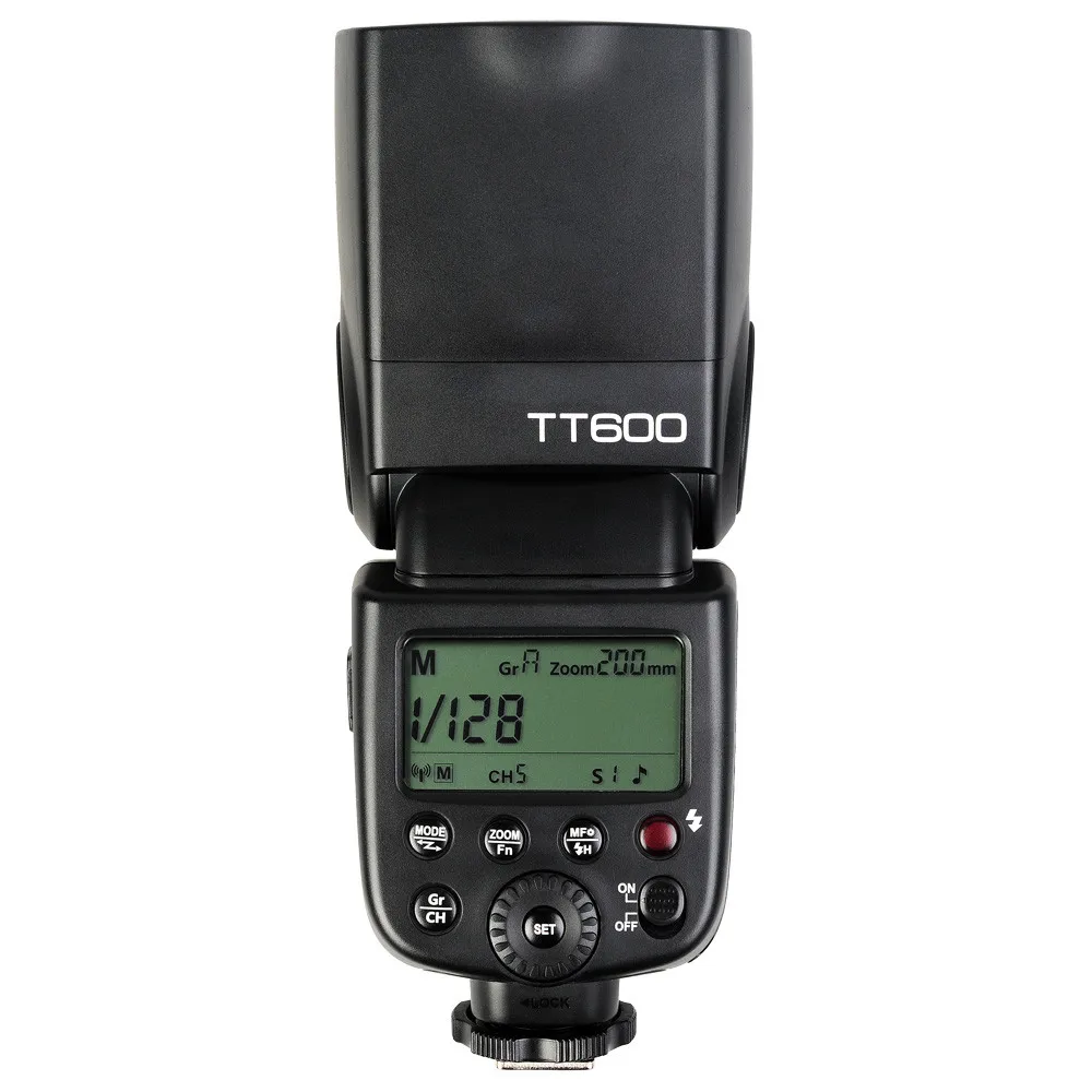 Godox TT600 2,4G Беспроводная вспышка GN60 Master/Slave camera Speedlite для Canon Nikon sony Pentax Olympus Fujifilm samsung Sigma