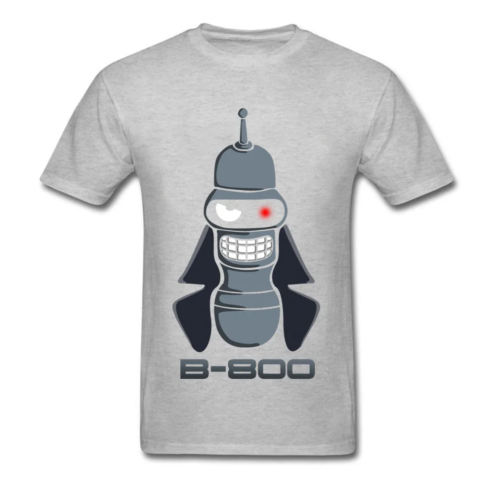 Special B-800 Casual Short Sleeve T Shirts Thanksgiving Day Round Collar Cotton Fabric Tees for Men Sweatshirts Crazy B-800 grey