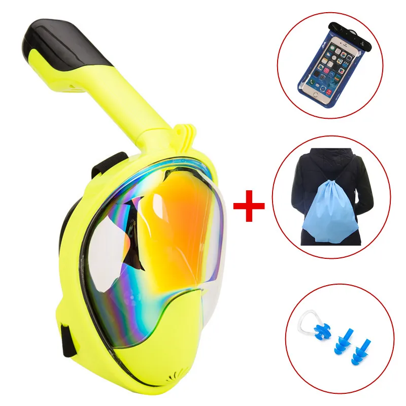 

Diving Mask Scuba Mask Underwater Anti Fog Full Face Snorkeling Mask Women Men Swimming Snorkel Diving Equipment