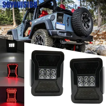

2PCS Tail Lights LED Light LED Tail Lights LED Lamps Brake Turn Signal For 07~16 Jeep Wrangler USA/EURO Version