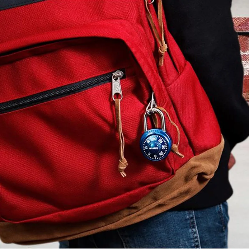 Portable Turntable Lock Gym School Health Club Combination Password Directional Padlock Locker Dropshipping | Обустройство дома