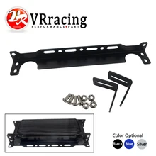 Mounting-Bracket-Kit Engine-Oil-Cooler Universal Aluminum VR-OCB01 Vr-New 2mm-Thickness