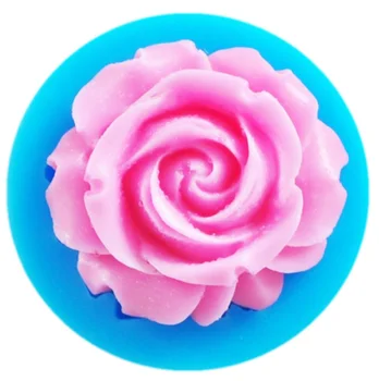 

Lily Peony Shape Silicone Mold Fondant Chocolate Soap Moulds Candy Cake Molds Embossed Sugar Arts Flower DIY Wedding Decor