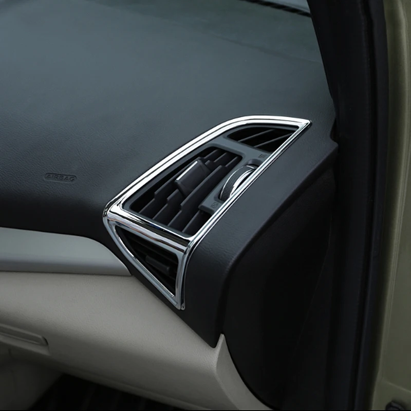 

2pcs New ABS Chrome Side Dashboard Air Vent Outlet Trim Cover Frame for Ford KUGA ESCAPE 2013 2014 2015
