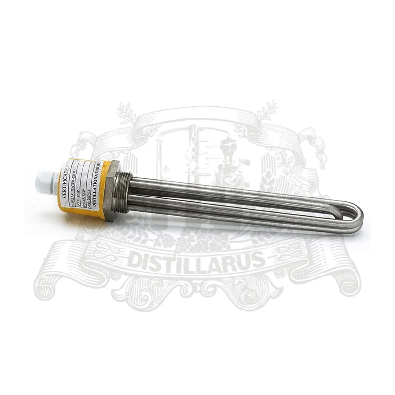 

3.0 kW, 220/380V, DN32 (1 1/4") thread 40mm. SS 304 Heater for tank, Electric water heater, Heater element