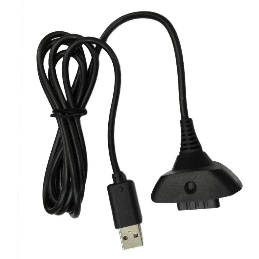 

In stock! New USB Play&Charger Charge Cable Adapter For Xbox 360 Controller black