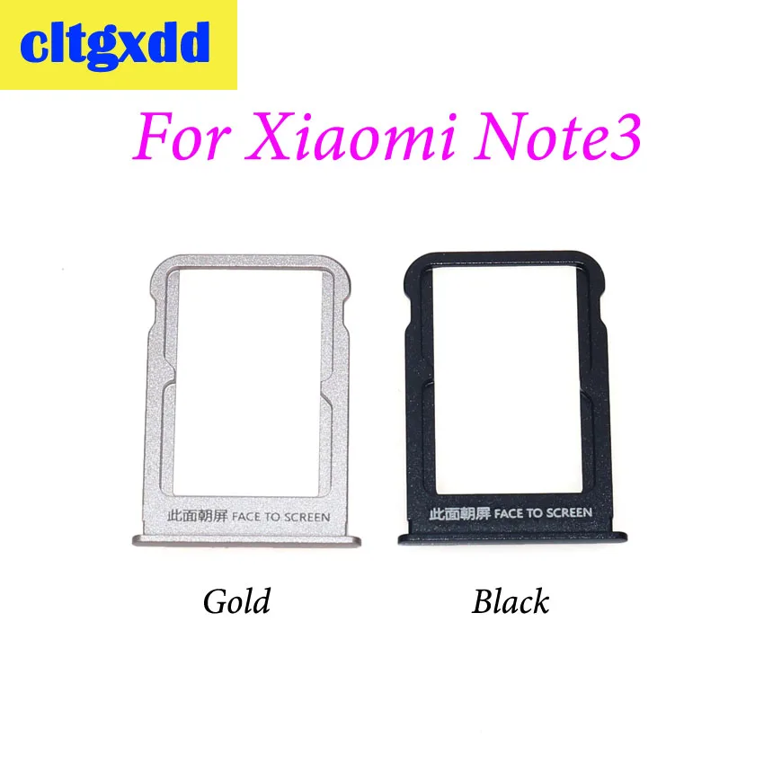 Адаптеры для sim карт cltgxdd Xiaomi Mi Note 3 лоток Sim карты гнездо держатель адаптеры