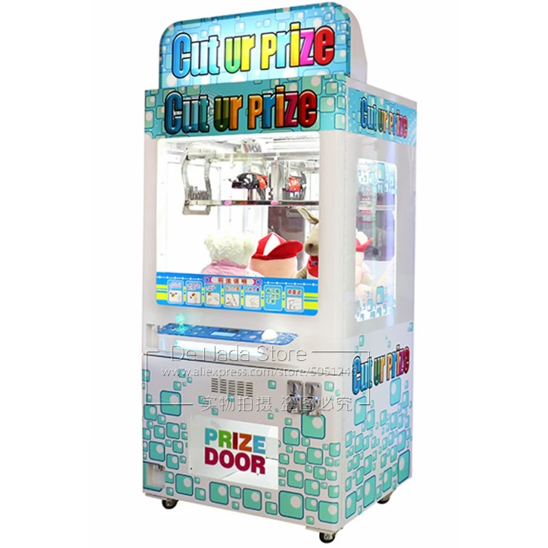 Cut Ur Prize forbici gru macchina regalo a gettoni giocattoli di peluche  distributore automatico macchina da gioco Arcade|Giochi a gettoni| -  AliExpress