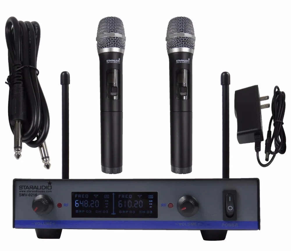 2CH UHF SMU-0216A microphone  (2)