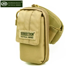 Seibertron Tactical Outdoor Sporting 5″Cellphone iPod Arm Bag Pouch Case Lanyard Detachable pocket for Running Trekking Cycling