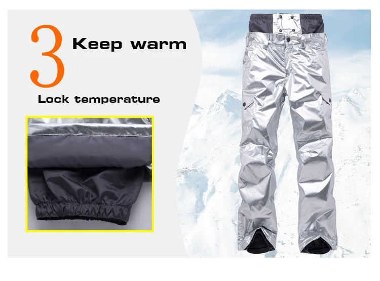 Autumn Winter Outdoor Sports Skiing Trousers Women Thermal Waterproof Windproof Sport Pants Trekking Climbing Camping Trousers