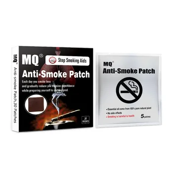 

MQ Brand Anti Smoke Patch 100% Natural Ingredient 30Pcs/Box Stop Smoking Plaster Cessation Patch to Give Up Smoking Health Care