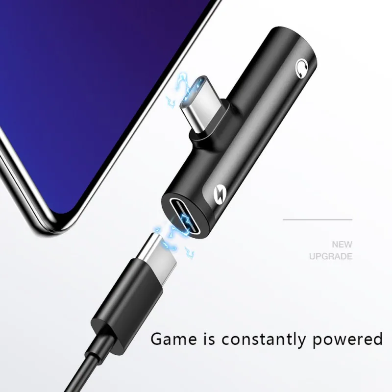

USB Type C to 3.5mm Jack Adapter For Xiaomi Mi 9 8 Mi9 Huawei Mate 20 P30 Pro Samsung S10 Type-C OTG USB-C USBC Splitters