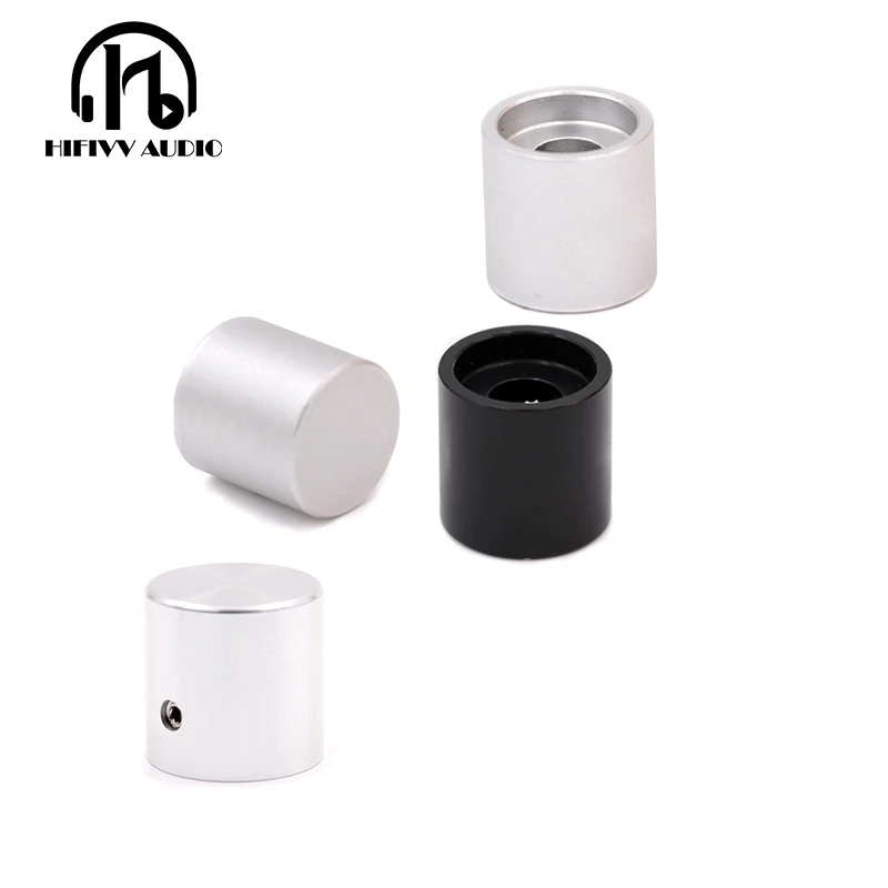 

HIFI audio Aluminum Volume knob 1pcs Diameter 20mm Height 22mm amplifier Potentiometer knob