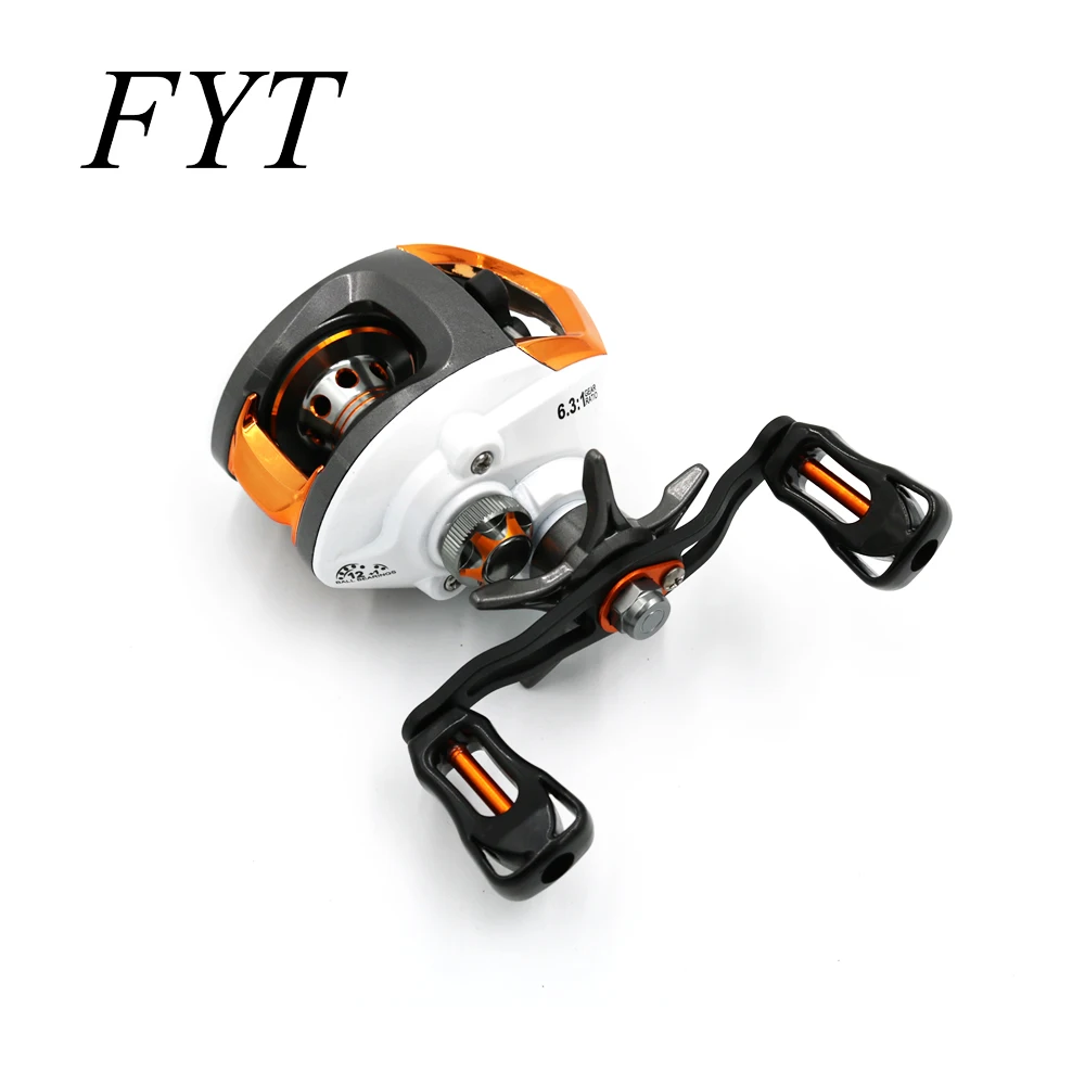 12 + 1 rodamientos impermeables de mano izquierda/derecha carrete de pesca de alta velocidad con sistema de freno magnético LP200