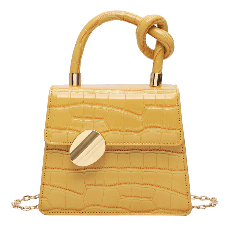 Quality Stone Pattern Leather Crossbody Bags For Women Designer Small Handbags Chain Shoulder Messenger Bag Mini Purses Hand Bag
