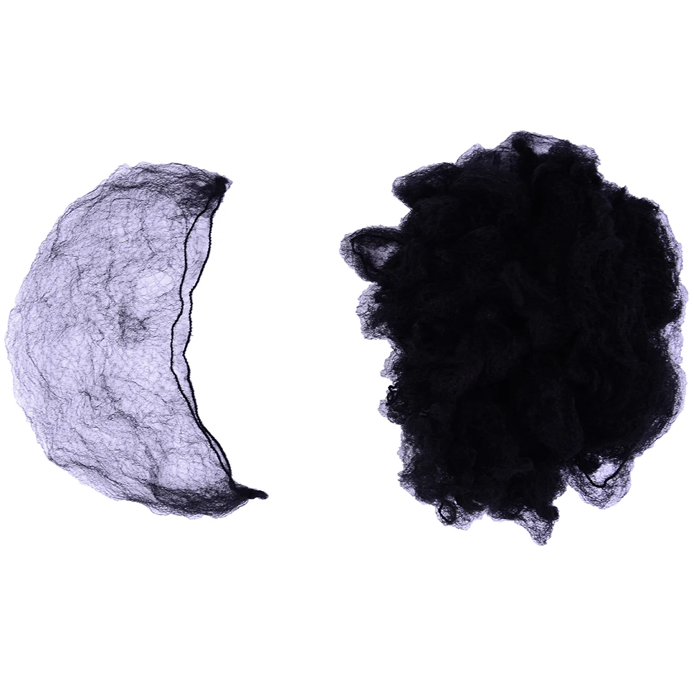 20pcs/ 3pcs Elastic Nylon Hairnets Black Brown Invisible Hair nets For Package Hair and Wig Cap New