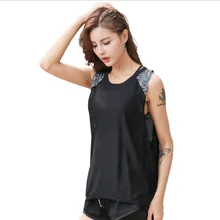 Быстросохнущий полиэстер женский топ для йоги свободный тонкий дышащий сексуальный сетчатый стрейч без рукавов Фитнес Спортивная одежда для бега S/M/L