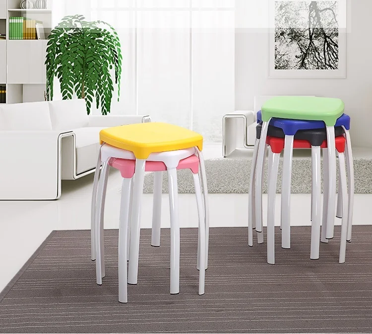 school classroom stool yellow green red orange color stool retail