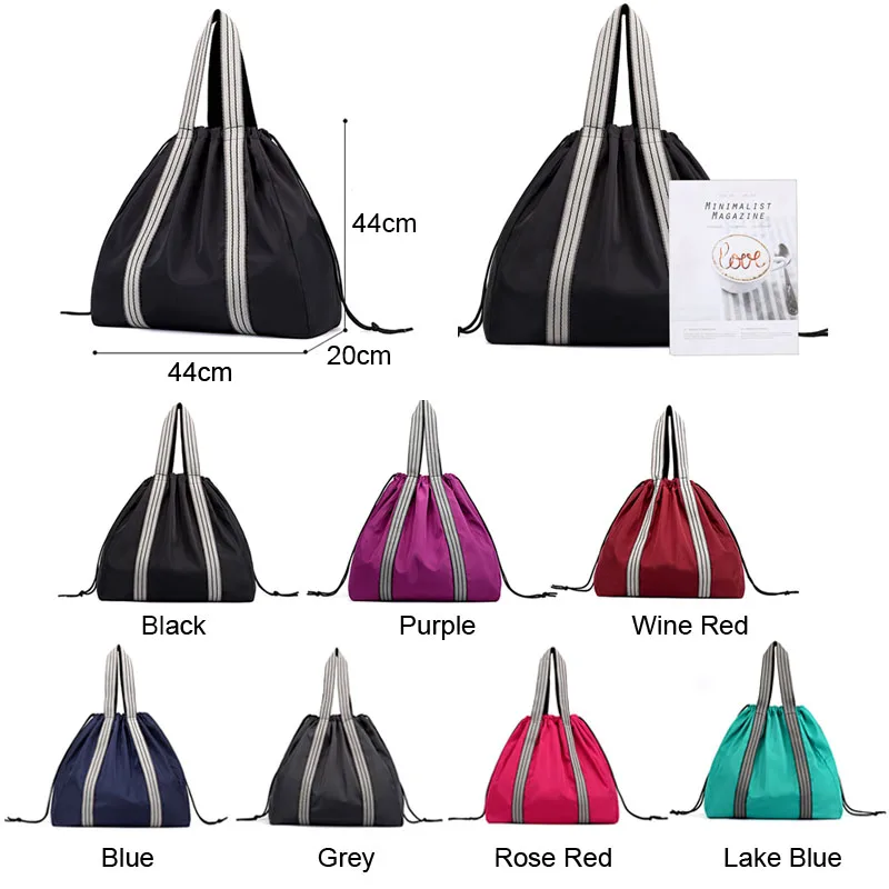 Nylon Yoga Mat Bags Gym fitness Bag Backpack Sac De Sport Sports Shoulder Drawstring Gymtas Handbag for women Rucksack XA690WA