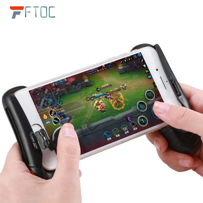 Mobile Phone Games Touch Screen Button Key Trigger Joystick Game Assistant Button Controller Gamepad For IOS Android Mobile Phone Games Touch Screen Button Key Trigger Joystick Game Assistant Button Controller Gamepad For IOS Android
