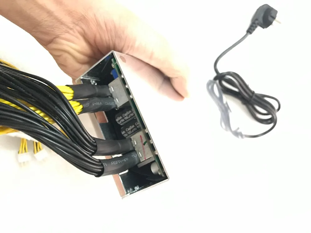 KUANGCHENG Ap188c s9/S7/S5/S4/S4 + 12 V питания 1800 w AP188c PSU серии с 10 шт 6pin PSU для Antminer L3 + S9 BITMAIN