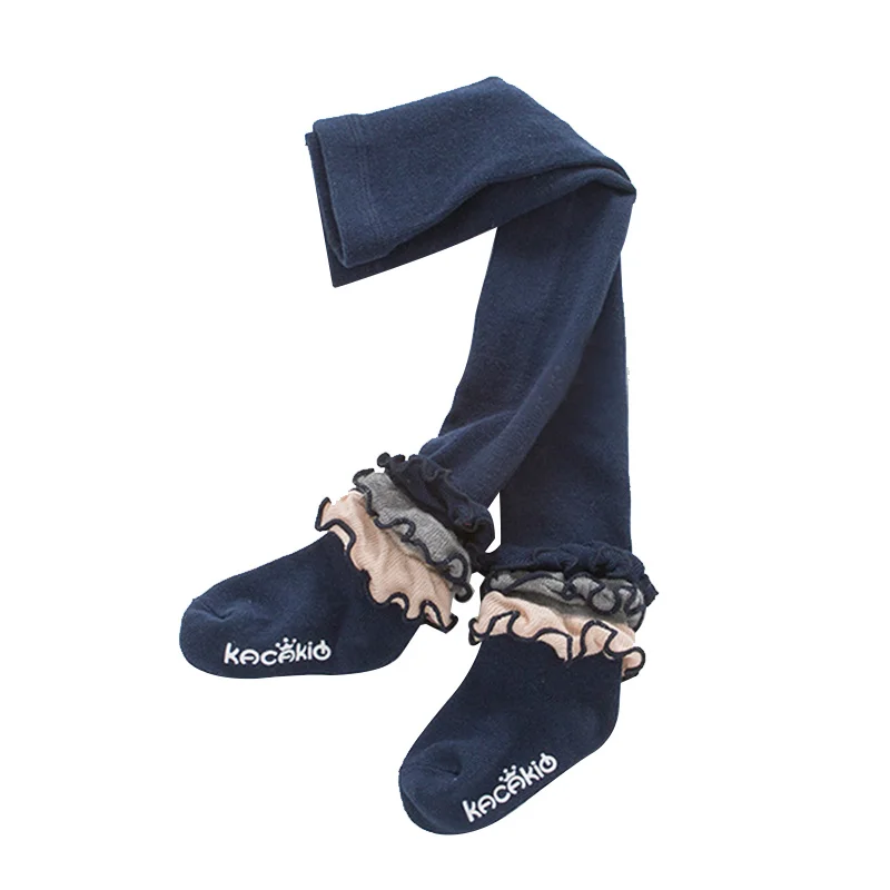 Колготки для девочек с цветочным принтом и оборками детские колготки пачки