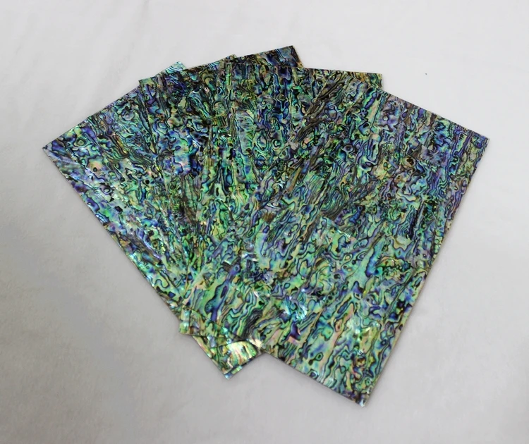 140 240mm 0 8mm Thick Top Grade Abalone Shell Paua Laminate 140 240mm 0 8mm Thick Top Grade Abalone