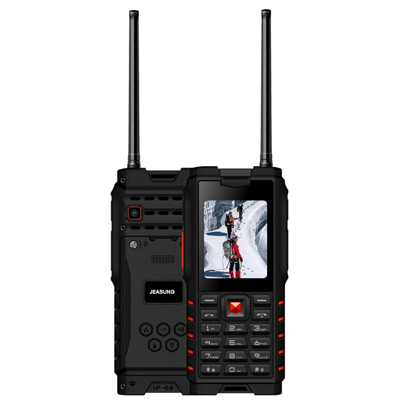 Jeasung T2 ip68 мобильного телефона 2 4 дюймов прочный Особенности телефонов 2G для