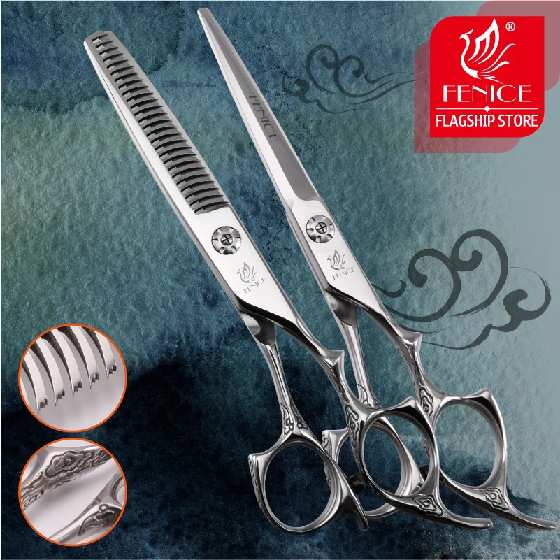 

Professional salon barber use hair cutting & thinning scissors set Hairdressing scissors shears