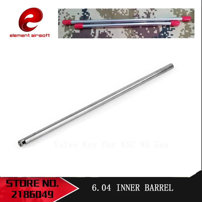 

Element Stainless Steel Inside Diameter 6.04mm Length 280mm and 364mm Inner Barrel Paintabll Airsoft Rifle AEG Hunting Accessori