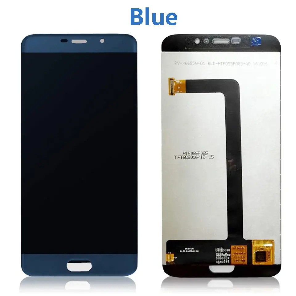 Протестированный для Elephone S7 ЖК-дисплей+ сенсорный экран в сборе экран дигитайзер Замена для Elephone S7 Мобильные аксессуары - Цвет: Синий