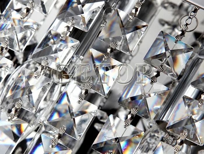 Лучшая цена современный минималистский светодиод Crystal потолочный светильник кристалл вход свет Прихожая прохода лампы площади кристалл Потолочные светильники