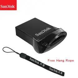 100% натуральная SanDisk CZ430 USB Flash Drive 64 GB 16 GB миниатюрный USB флеш-накопитель USB 3,1 до 130 МБ/с. USB 3,0 USB Stick 32 GB 128 GB 256 GB