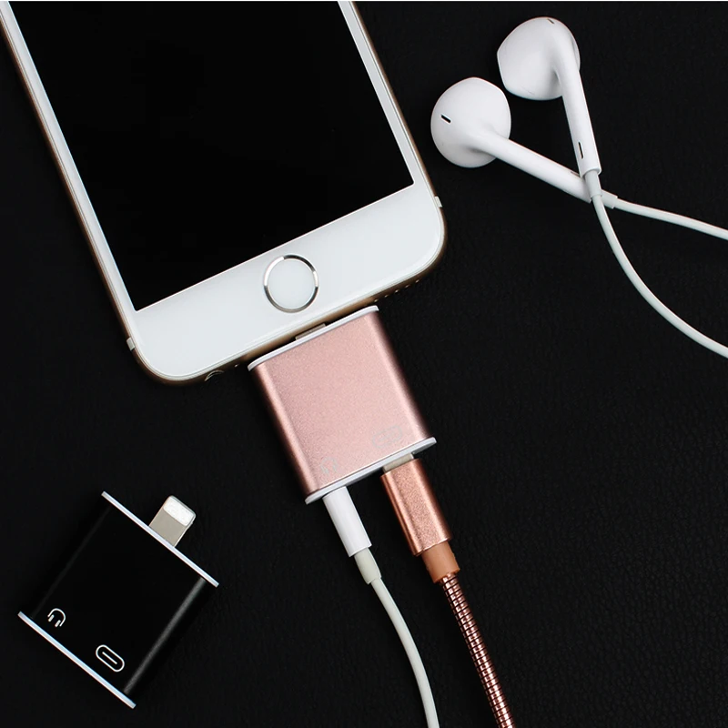 Best selling per martinetti fulmine a 3.5mm per cuffie adattatore per iphone  7 plus in auricolare audio e adattatore del caricatore cavo|adapter  cable|charger cablecable charger - AliExpress