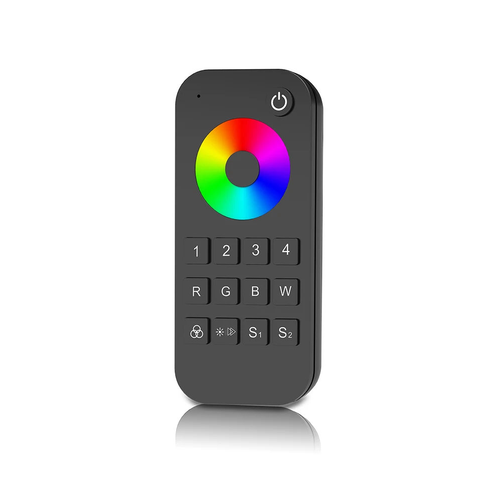 Новый светодиодный RGB полосы Управление 2 4G RF 12V 24V Мощность Вход 4A 3 канала Выход