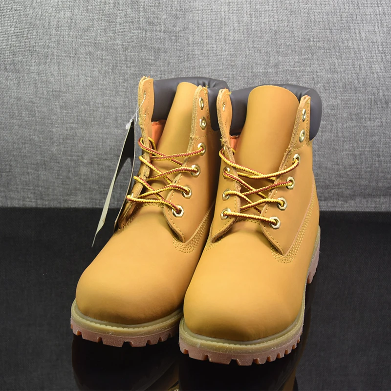 2016 Winter Autumn Men Women martin boots Outdoor waterproof suede leather boots Brand high quality snow shoes Eur size 36-46