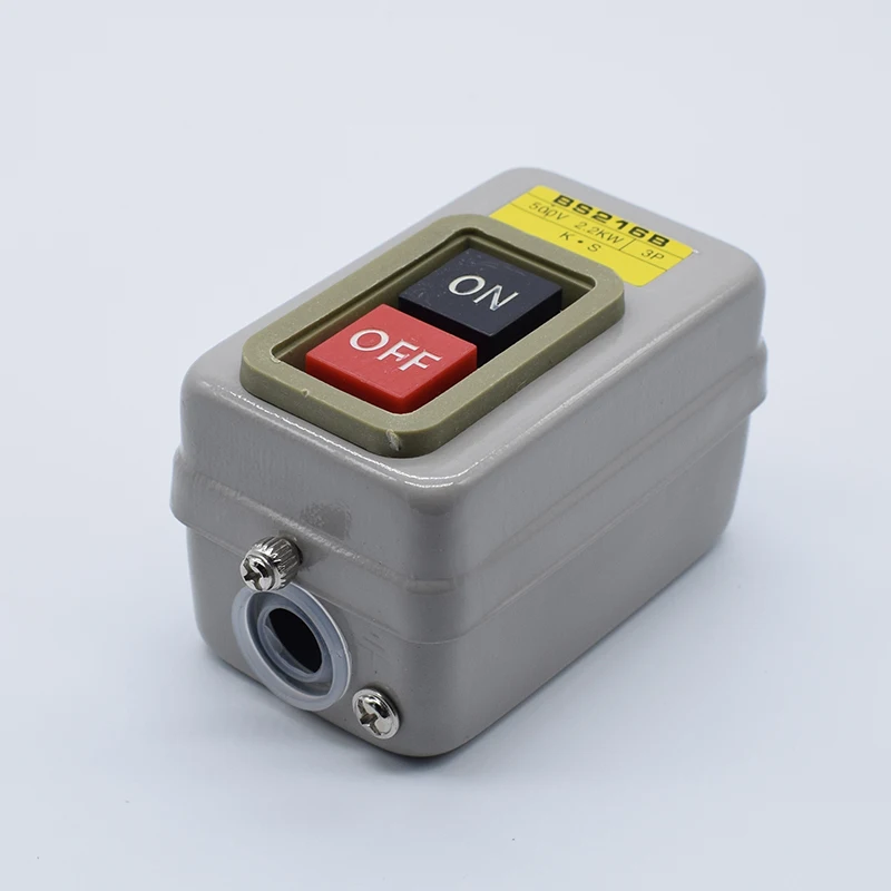 1pcs BS216B Power Control Pushbutton Switch Start Button Presser Switch