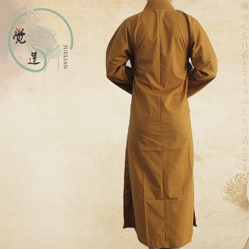 Buddhist monk robes buddhist clothing shaolin monk robes new chinese shaolin clothing uniform AA007
