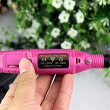 50 компл./лот,, ручка для ухода за ногтями, электрическая шлифовальная машина, пилка, шлифовщик полировщик контейнер для удаления лака